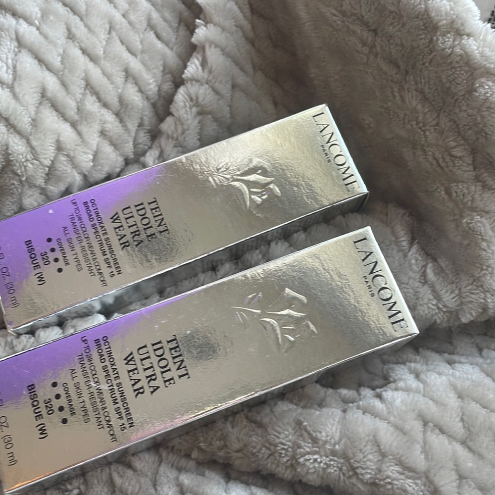 TWO FULL SIZE Lancôme Foundation